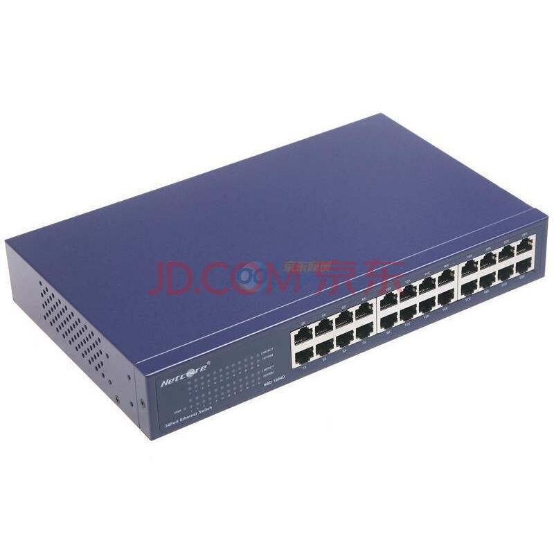 磊科(netcore) NSD1024D 24口交换机 百兆网络交换机 桌面型 可上机架企业